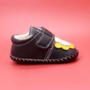 Baby Cartoon Bear Patched Pattern Soft Sole Toddler Shoes Indoor